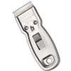 Hyde 13000 Glass Scraper, 1-1/2 in Blade, 4 in Handle, Steel Blade, 4-1/4 in OAL