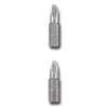 DEWALT DW2008 Screwdriver Bit, #8 Drive, Slotted Drive, 1/4 in Shank, Hex Shank, 1 in L, Steel
