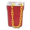 Campbell 099-0836 Decorator Chain, Yellow, 0.4 in W Inside Link, #8, 138 ft L, Plastic