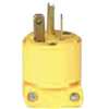 Eaton Wiring Devices 4509-BOX Electrical Plug, Straight Body, 1/4 to 21/32 in, 2-Pole, 20 A, 250 V, NEMA: NEMA 6-20