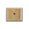 POST CAP 4X4IN PLATE TREATED - Case of 25