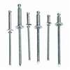 Arrow RK6120 Pop Rivet Assortment Pack, 1/8 to 1/2 in L, Aluminum/Steel