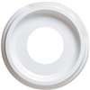 Westinghouse 7703700 Ceiling Medallion, 9-3/4 in Dia, 9-3/4 in L, Plastic, White, For: Ceiling Fans, Lighting Fixtures