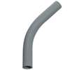 Carlon UA7AGR-CAR Elbow, 1-1/4 in Trade Size, 45 deg Angle, SCH 40 Schedule Rating, PVC, Plain End, Gray