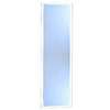 MIRROR DOOR FRAMED WHT 13X49IN - Case of 10
