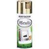 Rust-Oleum 340647 Metallic Spray Paint, Gloss, Gold, 11 oz, Aerosol Can