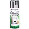 Rust-Oleum 340648 Metallic Spray Paint, Gloss, Silver, 11 oz, Aerosol Can