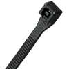 Gardner Bender 45-312UVB Cable Tie, 3 in Max Bundle Dia, Double-Lock Locking, 6/6 Nylon, Black, 11 in L