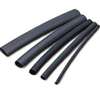 Gardner Bender HST-187 Heat Shrink Tubing, 3/16 to 3/32 in Dia, 4 in L, Polyolefin, Black