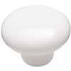 Amerock Allison Value Series 217WHT Cabinet Knob, 11/16 in Projection, Traditional, 1-1/2 in, Ceramic