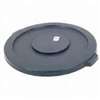 Rubbermaid FG264560BLA Trash Can Lid, Plastic, Black, For: Brute 44 gal Container