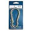 Baron C-2450-3/8 Spring Hook Snap Link, 400 lb Working Load, Steel, Nickel