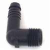 Rain Bird SWGE10 Swing Elbow, 1/2 in Connection, MNPT x Barb, Polyethylene, Black
