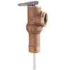 Watts LF100XL Series LL100XL-150/210 Relief Valve, 3/4 in, MNPT x FNPT, Bronze Body