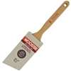 Wooster 4174-2-1/2 Paint Brush, 2-1/2 in W, Angular Brush, 2-15/16 in L Bristle, Nylon/Polyester Bristle, Sash Handle