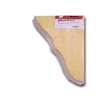 Waddell 1357 Keyhole Corbel, Natural, Pine