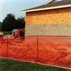 Mutual Industries 14993-48 Safety Fence, 100 ft L, 1-1/4 x 4 in Mesh, Plastic, Orange