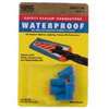 King Innovation Dryconn Series 62310 Wire Connector, Aqua Blue, 14 to 6 AWG Wire, Copper Contact, 3/Pk