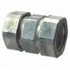 Halex 02415 EMT Coupling, 1-1/2 in Compression, Zinc