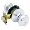 Schlage Plymouth Series F40CSVPLY626 Privacy Lockset, 2.31 in L x 2.75 in W x 2.75 in H Dimensions, Satin Chrome
