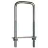 BOLT U SQUARE 3/8X4X5IN ZINC - Case of 5
