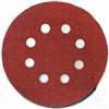 Porter-Cable 735800605 Sanding Disc, 5 in Dia, 60 Grit, Medium, Aluminum Oxide Abrasive, 8-Hole
