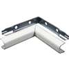 Wiremold B-7 Raceway Inside Elbow, Metal, Ivory