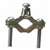 Halex 36019 Ground Clamp, 10 to 2 AWG Wire, Bronze