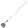 Razor-Back 78202 Sidewalk Scraper, 6 in W Blade, 7 in L Blade, Steel Blade, Wood Handle, White, 54 in L Handle