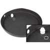 Camco USA 11460 Recyclable Drain Pan, Plastic, For: Electric Water Heaters, 22 in ID x 2-1/2 in D