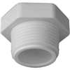 IPEX 435623 Pipe Plug, 3/4 in, MPT, PVC, White, SCH 40 Schedule