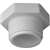 IPEX 435624 Pipe Plug, 1 in, MPT, PVC, White, SCH 40 Schedule