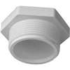 IPEX 435626 Pipe Plug, 1-1/2 in, MPT, PVC, White, SCH 40 Schedule