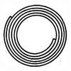 Abbott Rubber T62 Series T62004003/HH3450P Heater Hose, 3/4 in, Synthetic Rubber, Black, 50 ft L