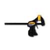 Irwin QUICK-GRIP 1964744/5412 1-Handed Mini Bar Clamp, 150 lb, 12 in Max Opening Size, 2-7/16 in D Throat