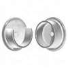 SOCKET CLOSET POLE PLSTC WHITE - Case of 20