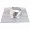 AmeriVent 8FFU Round Flashing, Galvanized Steel