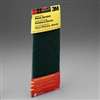 3M 7413 Stripping Pad, 11 in L, 4-3/8 in W, Coarse