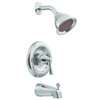 Moen Banbury Series 82910 Tub and Shower Faucet, Standard Showerhead, 1.75 gpm Showerhead, Diverter Tub Spout, 1-Handle