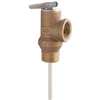 Watts 100XL-8-150 Relief Valve, 3/4 in, 75 to 150 psi Operating, MNPT x FNPT, Brass Body