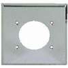 WALLPLATE 2G SGL RNG/DRYR MTL