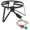 Bayou Classic SP2 Jet Cooker with Hose Guard, 2-Burner, LPG, 210,000 Btu, Manual Ignition, Steel