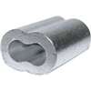 Campbell 7670844 Cable Ferrule, 3/16 in Dia Cable, Aluminum