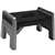 Cosco 11-903 BGR4 Folding Step Stool, 3.38 in H, 200 lb, Plastic, Black