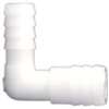 Anderson Metals 53767-0806 Hose Fitting, 3/8 x 1/2 in, Barb, Nylon