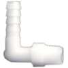 Anderson Metals 53720-0402 Hose Elbow, 1/4 in, Barb, 1/8 in, MPT, 150 psi Pressure, Nylon