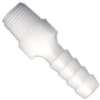 Anderson Metals 53701-0402 Hose Adapter, 1/8 in, Barb, 1/4 in, MIP, 150 psi Pressure, Nylon