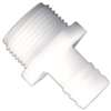 Anderson Metals 53701-1012 Connector, 3/4 x 5/8 in, MIP x Barb, Nylon