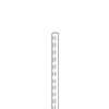 ProSource 25204PHL Shelf Standard, 2 mm Thick Material, 1 in W, 70-1/2 in H, Steel, White