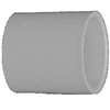 IPEX 035456 Coupling, 4 in, Socket, PVC, White, SCH 40 Schedule, 220 psi Pressure